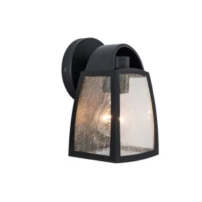   Lampa de exterior cu efect de picături de apă, negru - Kelsey Lutec 5273701012