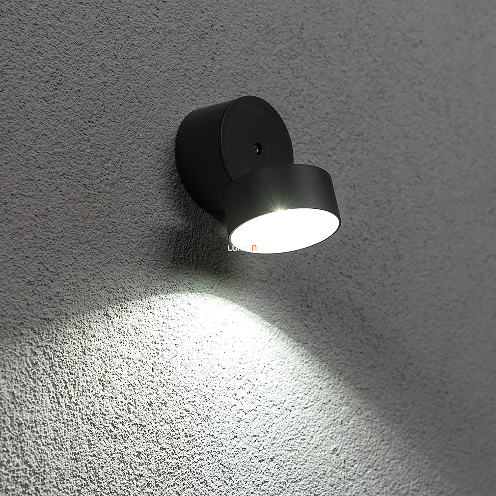 Lampă LED de exterior pentru perete, 8 W, alb rece, culoare gri - Trumpet Lutec 5626101125