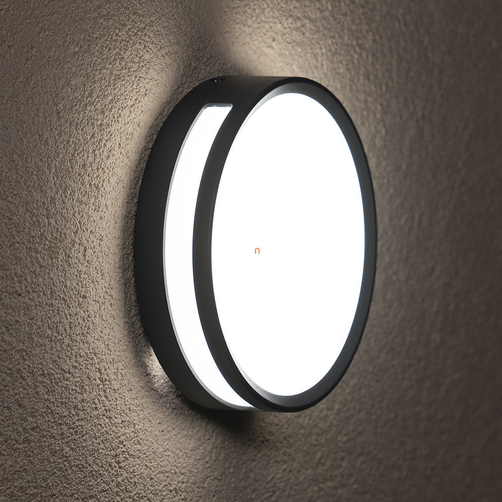 Lampă LED rotundă pentru exterior, 13 W, alb cald, antracit-opac - Rola Lutec 6382201118