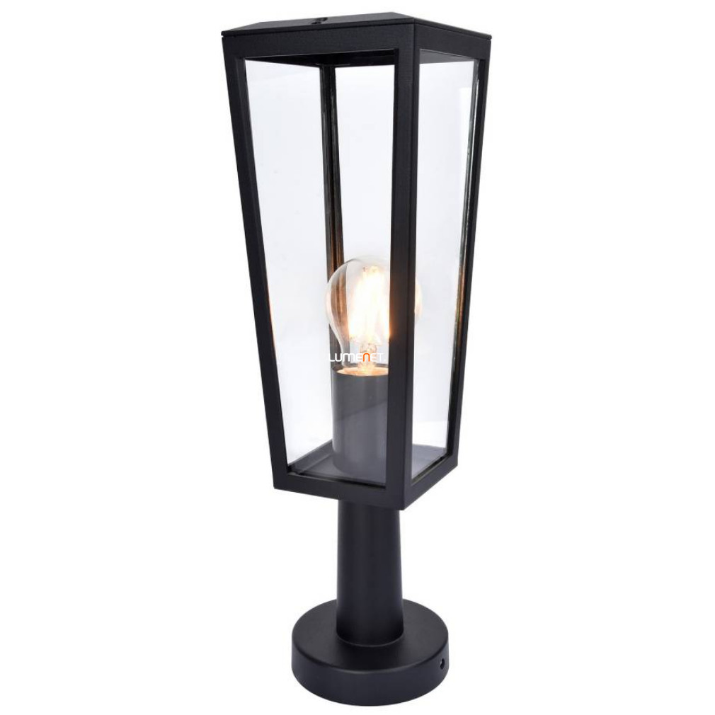 Lampă de podea pentru exterior, 42 cm, negru (pin)