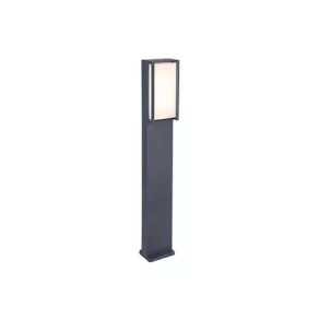   Lampa LED de exterior 18 W, alb cald, 75 cm, gri opal - Qubo Lutec 7193001118