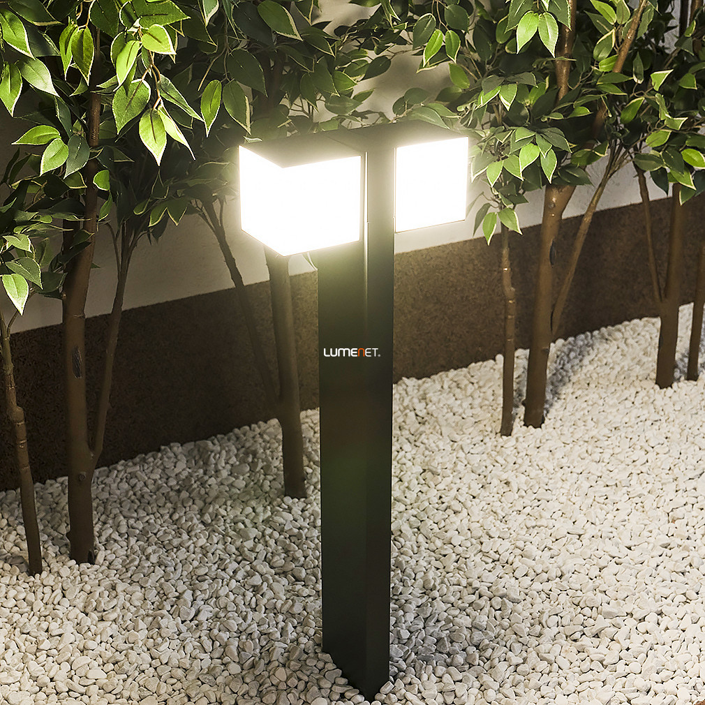 Lampă LED de exterior 23 W, alb cald, 75 cm, gri opal - Cuba Lutec 7193801118