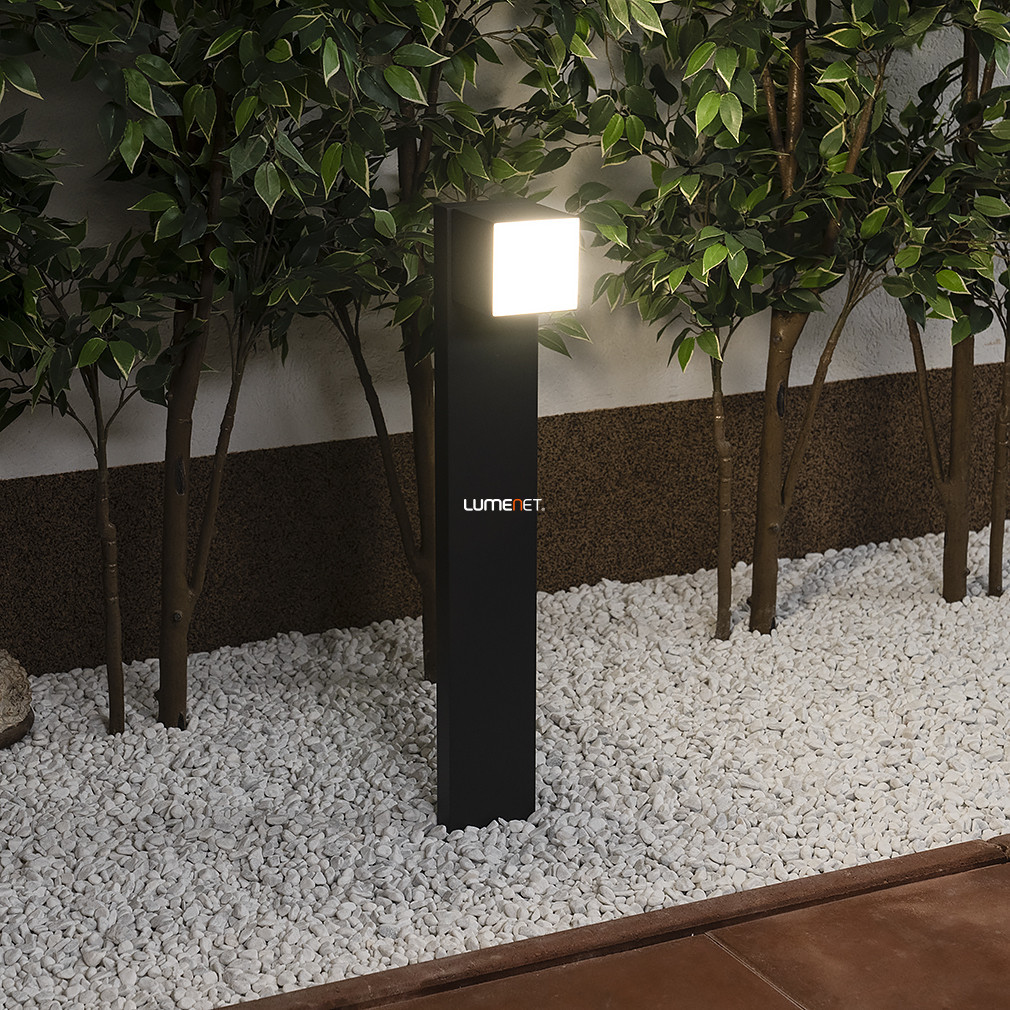 Lampă LED de exterior 12 W, alb cald, 75 cm, antracit-opac - Cuba Lutec 7193802118