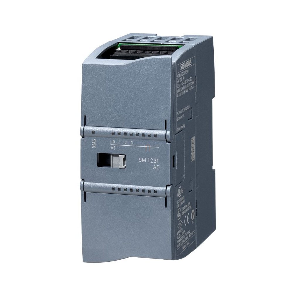 Siemens 6ES7231-4HD32-0XB0 SM 1231 4x13bit intrare analogică, +/-10V, +/-5V, +/-2.5V sau 0-20mA/4-20mA, 12bit + semnal, S7-1200