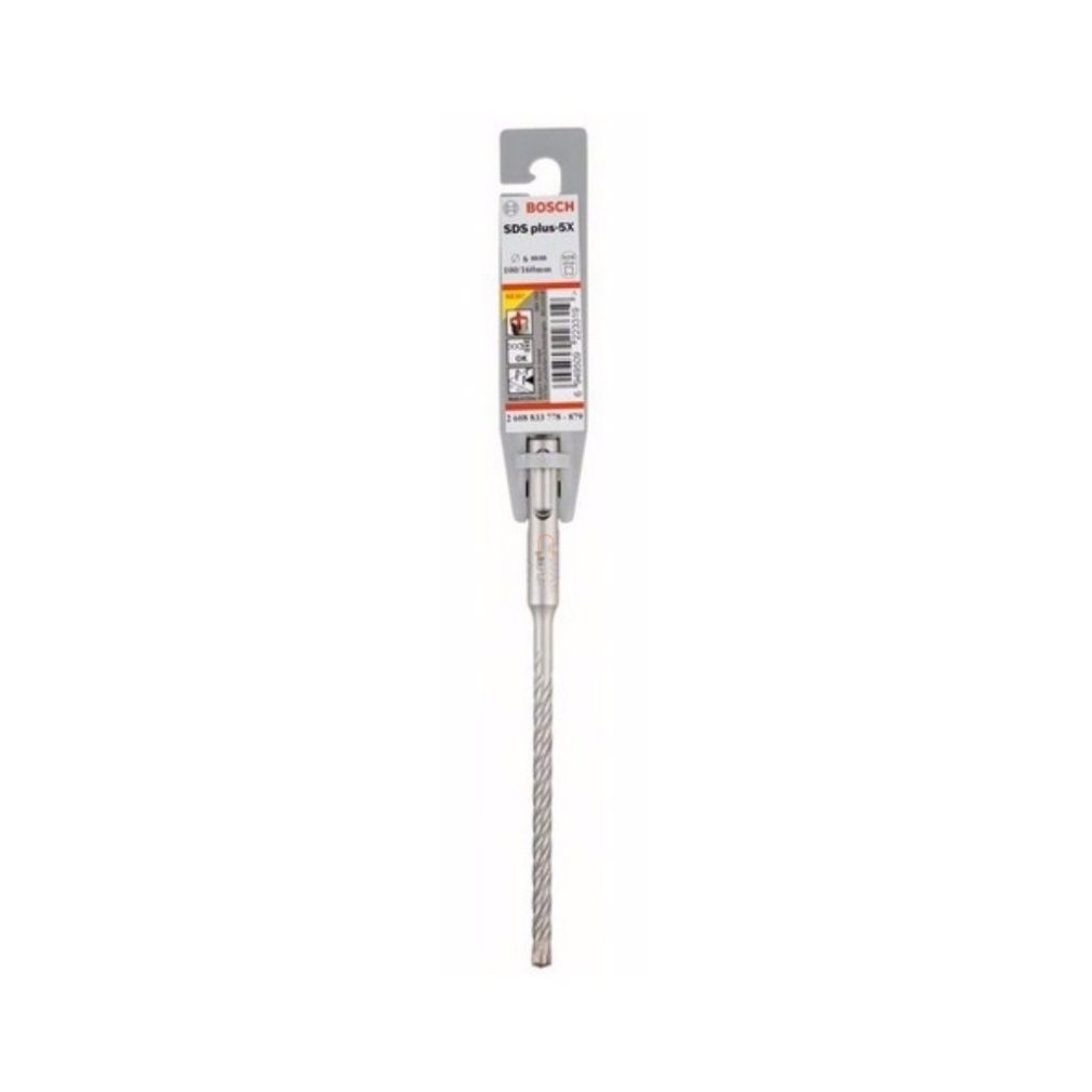 Bosch burghie SDS plus-5X burghie 6x100x160 (2608833778) Materiale care pot fi prelucrate: piatră, beton