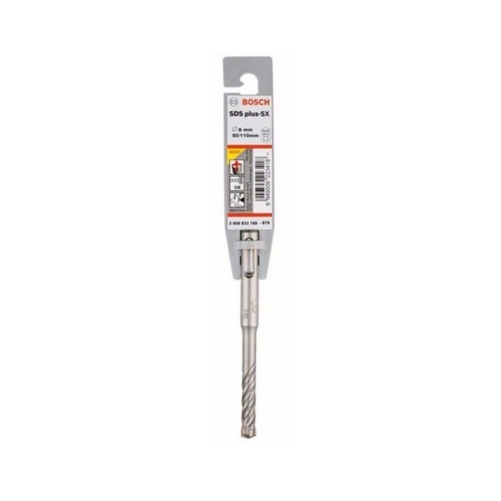 Bosch burghiu SDS plus-5X burghiu 8x50x110 (2608833788) Materiale care pot fi prelucrate: piatră, beton