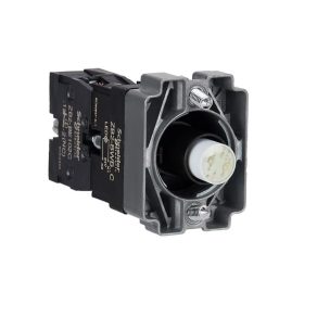   Schneider Electric Easy Harmony XB2 - ZB2BWB52C - Priză iluminată, colier, LED portocaliu, metal,