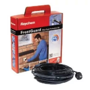   FROSTGUARD-4M Cablu de încălzire autoreglabil cu conector. Conținut: cablu FrostGuard ETL10 de 4 m (10 W/m la 5 °C) cu cablu de conectare de 2 m.  (FROSTGUARD-4M)