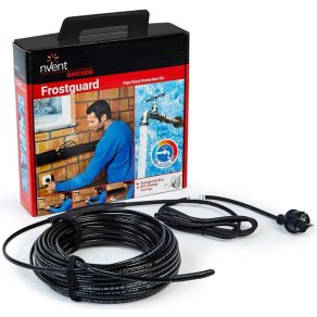   FROSTGUARD-6M Cablu de încălzire autoreglabil cu conector. Conținut: cablu FrostGuard ETL10 de 6 m (10 W/m la 5 °C) cu cablu conector de 2 m. (FROSTGUARD-6M)