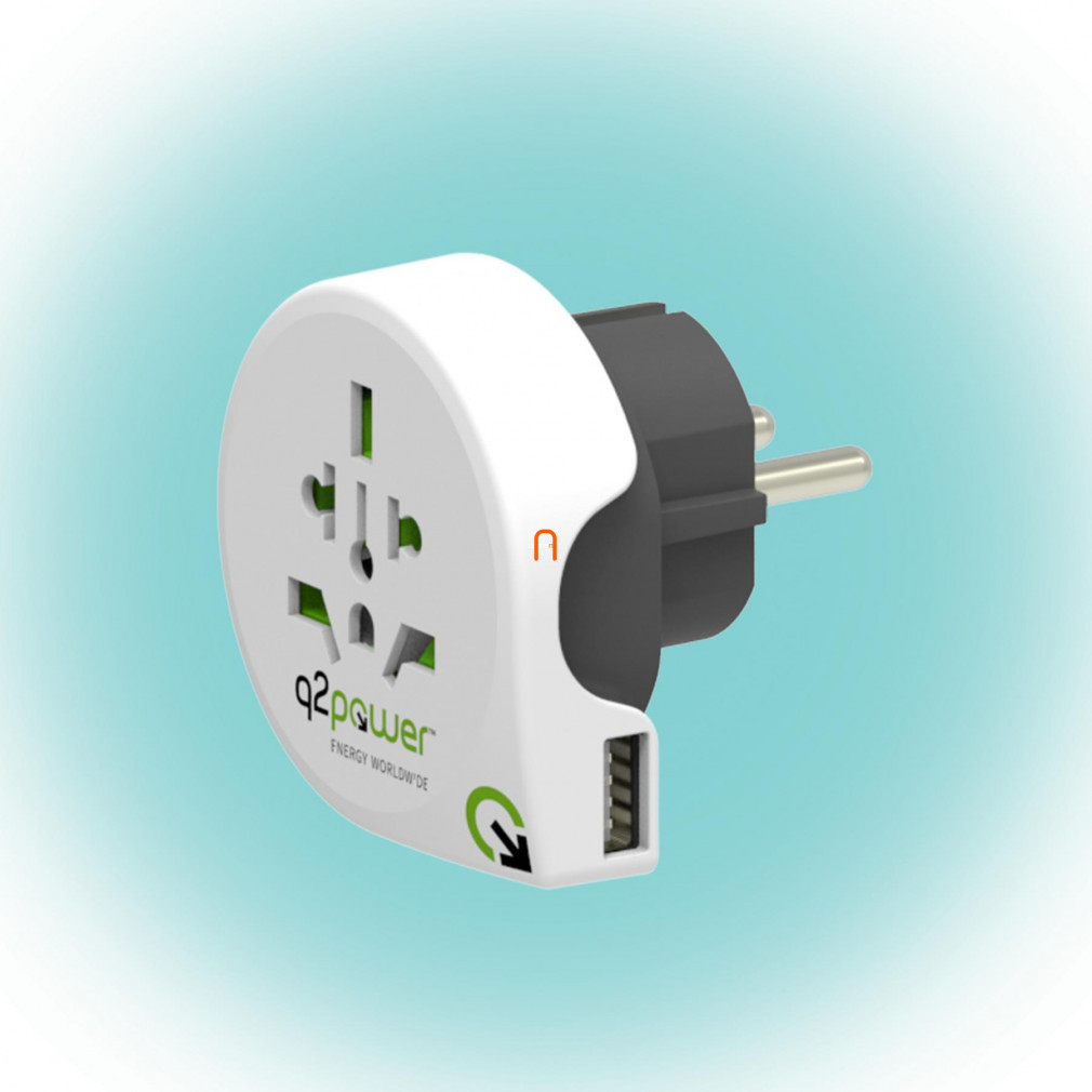 Călătorie multiadaptor lume și Europa/Australia, China (ieșire fără împământare)