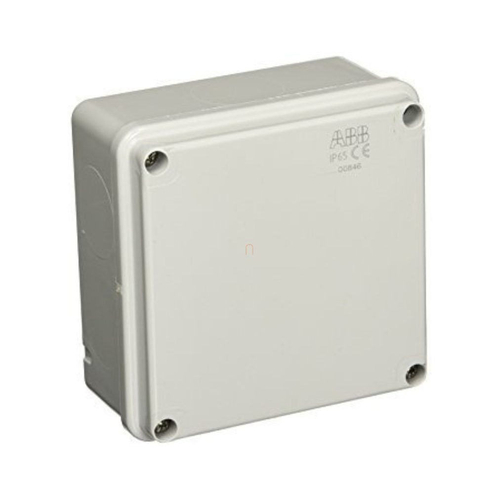 Műanyag kötődoboz 100x100x50mm csavarozható fedéllel, IP55 M008460000 ABB
