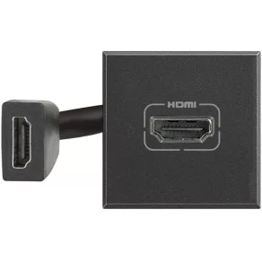 Priză HDMI Bticino Axolute, antracit HS4284