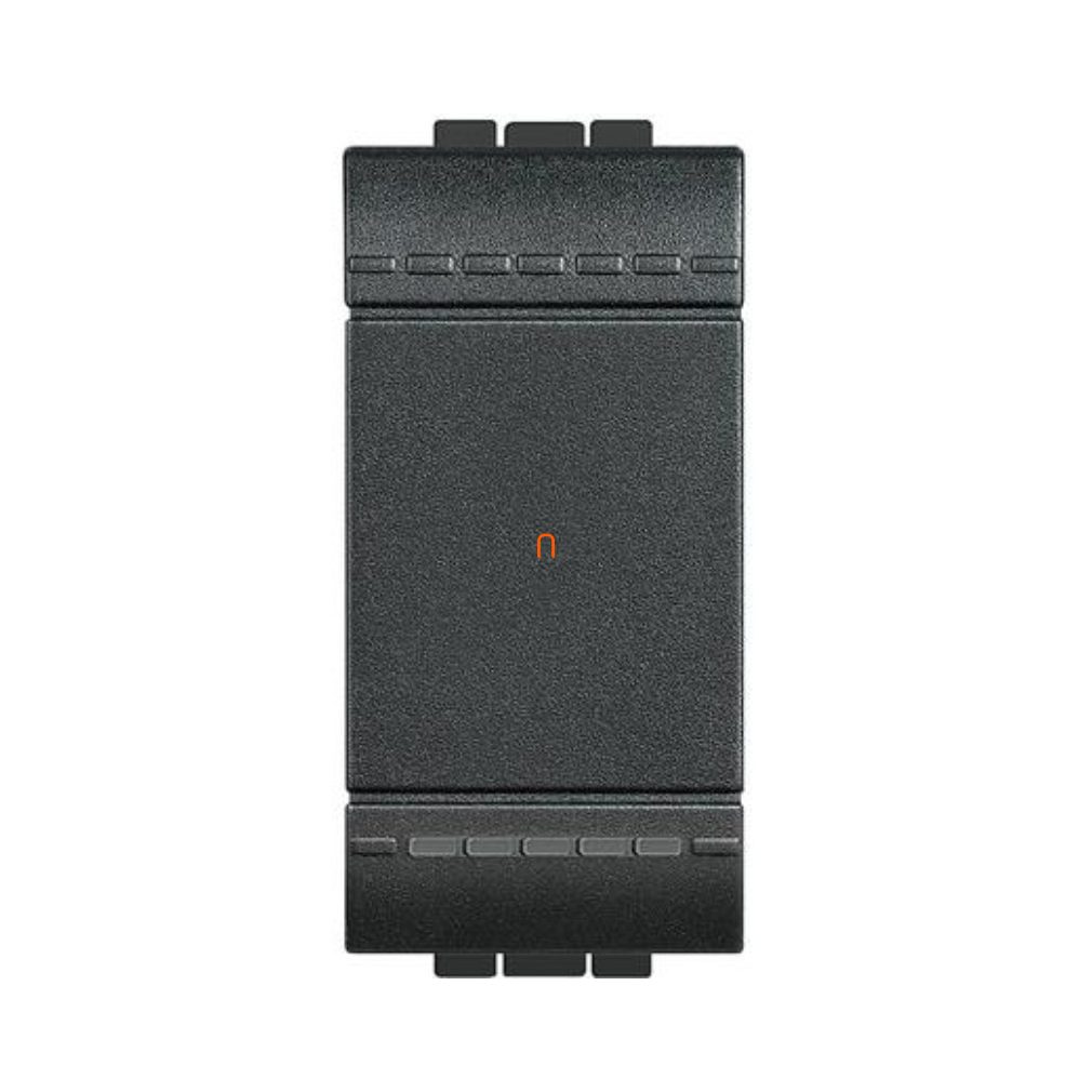 BTICINO L4004N Living comutator încrucișat 1 modul, antracit
