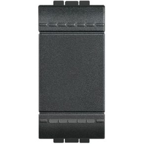 Buton BTICINO LL 10A 1P antracit L4005A