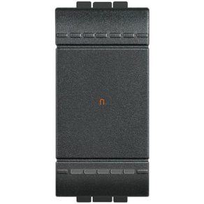 Comutator BTICINO LL 1P antracit 1m, L4001A