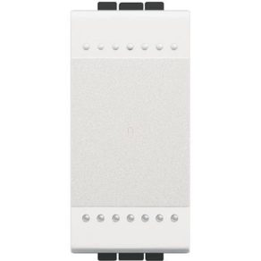 BTICINO LL buton 10A 1P alb antracit N4005A