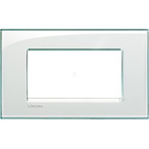   BTICINO Living Light ramă 4M pătrată KA acvamarin LNA4804KA