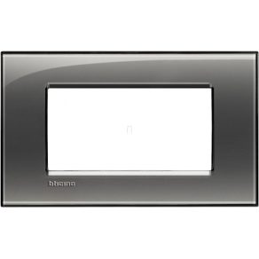   BTICINO Livinglight ramă 4M pătrată KF London fog LNA4804KF