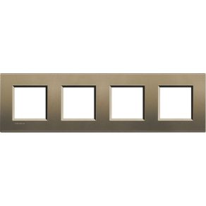 Bloc terminal BTICINO LL 2+2+2+2m SQ LNA4802M4SQ