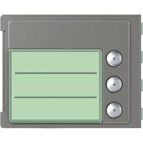   BTICINO 352035 Placă frontală cu 3 butoane, rezistentă la vandalism