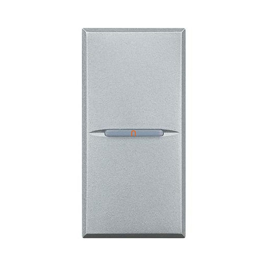 Axolute HC4003A comutator unipolar 1 modul, aluminiu