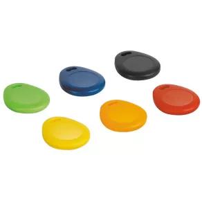   Legrand Bticino (BUS/SCS) accesoriu pentru interfon: breloc cu tag de proximitate (cheie electronică), set de 6 bucăți, în mai multe culori - 348260
