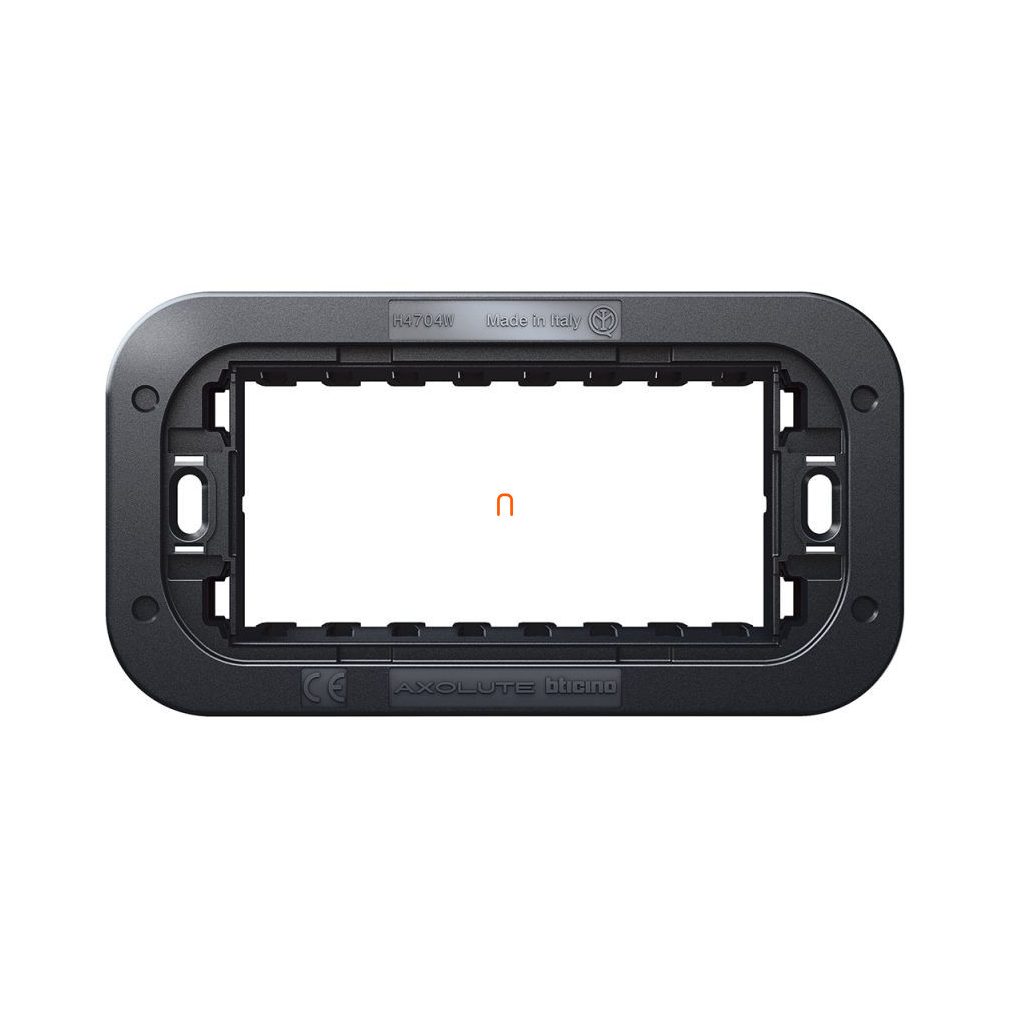 BTICINO Axolute cadru de fixare 4 module, cu șuruburi AIR H4704W