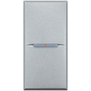 Comutator Axolute HC4003N - comutator unipolar 1 modul gri