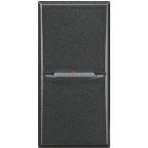 BTICINO Axolute 1P întrerupător 1M antracit HS4001N