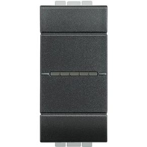 BTICINO LL comutator 1P 16A 1m antracit L4051N