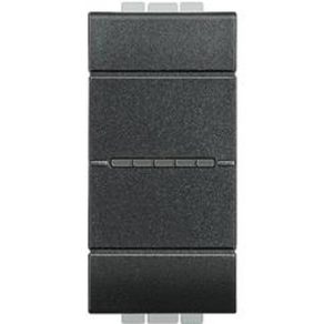 Buton LL 1P 10A 1m antracit L4055N