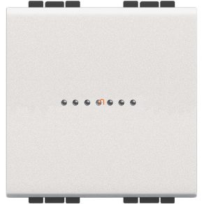 BTICINO LL buton 1P 10A 2m alb axial N4055M2N