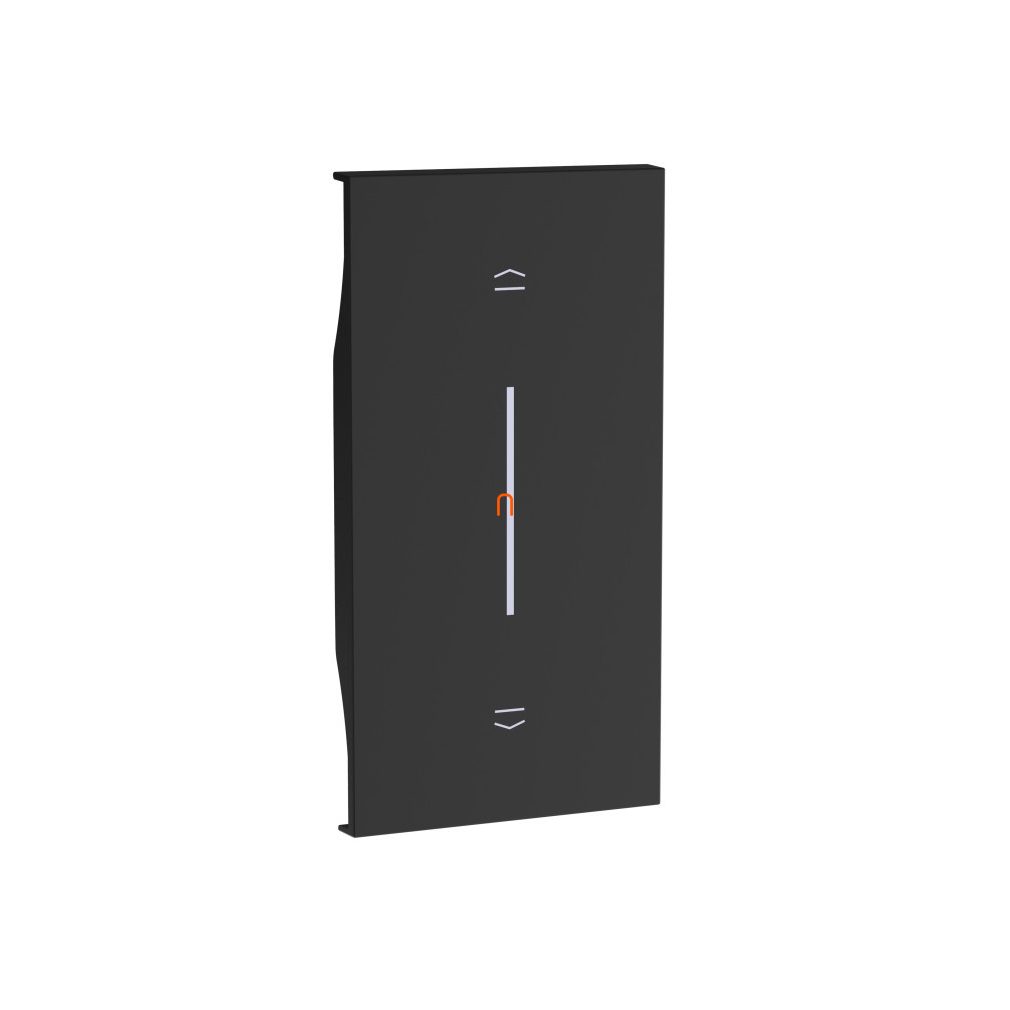 BTICINO LivingNow placaj 2 module negru KG05M2