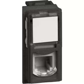 BTICINO LivingNow RJ11 K10 negru KG4258RJ11