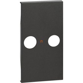 BTICINO LivingNow capac 2 module negru KG25M2