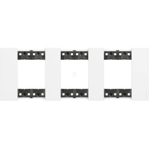 BTICINO LivingNOW cadru 2+2+2 module KW alb KA4802M3KW