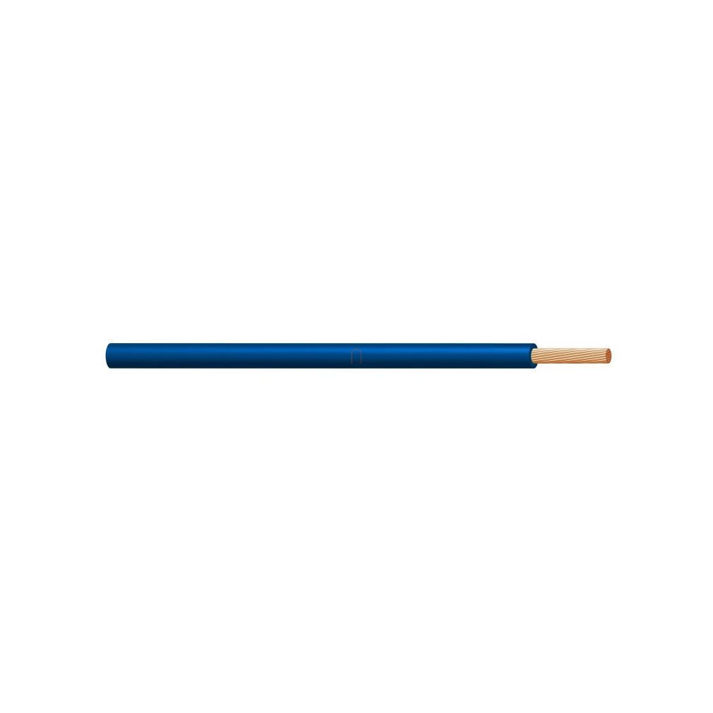 H07V-K 1x 4 kék sötét RAL5010 (100) 450/750V hajlékony egyerű sodrott vezeték (M-kh, Mkh)