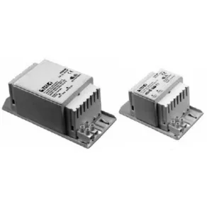   TCI 183047 P 400W HI-HS 230-240V 4,2A (HI) - 4,45A (HS) transformator de alimentare pentru surse de lumină cu halogen metalic și sodiu, cu protecție împotriva supraîncălzirii