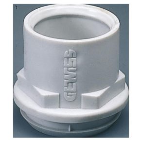   Rugalmas polimer védőcső/szerelvénydoboz csatlakozó szürke 50-es csőhöz IP44 GW50427