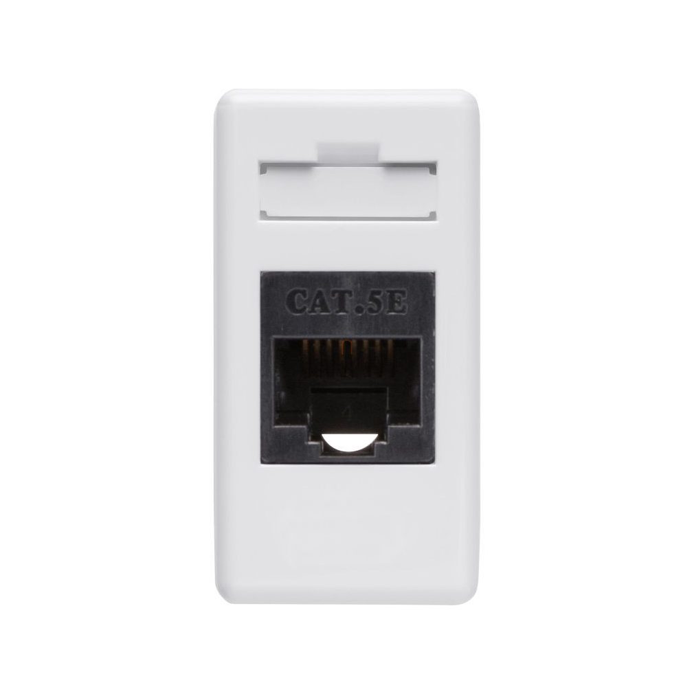 GW 20271 Cat5e UTP RJ-45 carcasă albă. 1mod