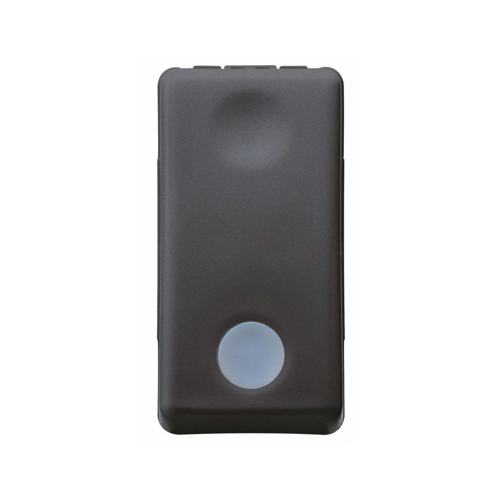 Gewiss System buton 2P 10A negru GW21517