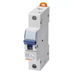   Întrerupător de circuit Gewiss 1P C 13 A 4,5 kA MCB (GW90011)