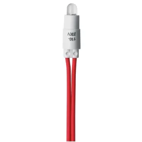   Lampă de semnalizare cu LED roșu Gewiss Chorus, 230 V c.a., 0,6 W, GW10883