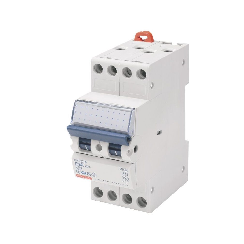Dispozitiv de întrerupere Gewiss 3P C 6A 6kA MTC 45 (GW90065)