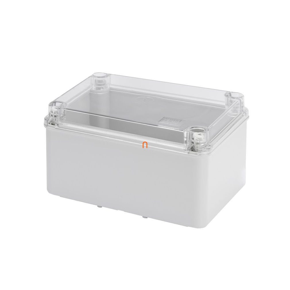 Cutie de fixare Gewiss pentru montare pe perete, cu capac transparent 240x190x130 IP56 GW44138
