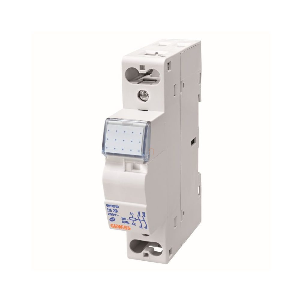 Kontaktor 20A 1NO 230V 1M Gewiss GWD6701