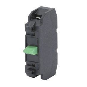 Element de contact Gewiss N/O 10A 250V GW74501 Verde