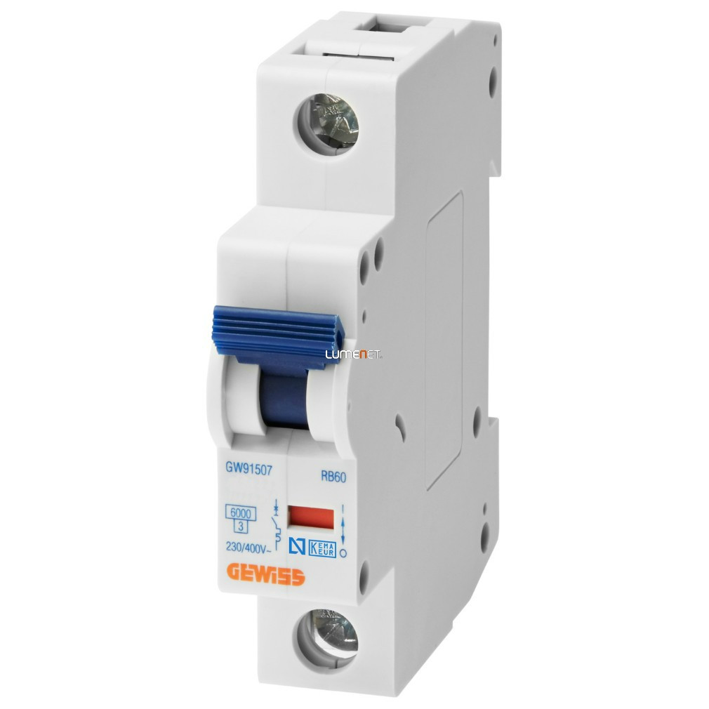 Disjunctor Gewiss 1P C 6A 6kA (GW91505)