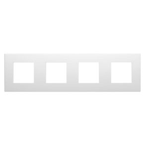 Gewiss Dahlia 4 cadru orizontal/vertical, alb GW35904AW