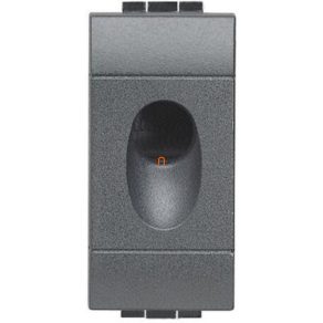   BTICINO L4953 Capac gol pentru living 1 modul cu priză de 9 mm
